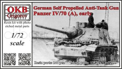 1/72 German Self Propelled Anti-Tank Gun Panzer IV/70 (A), early (V72099)