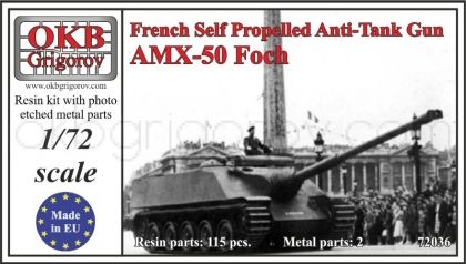 French Self Propelled Anti-Tank Gun AMX-50 Foch