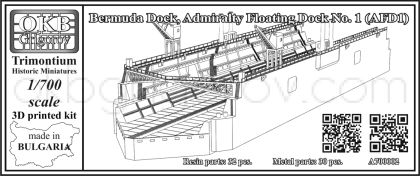 1/700 Bermuda Dock, Admiralty Floating Dock No. 1 (AFD1)  (A700002)