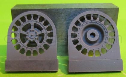 1/72 Sprockets for Tiger II,Jagtiger,E50,E75,Lowe, 18 tooth type 1