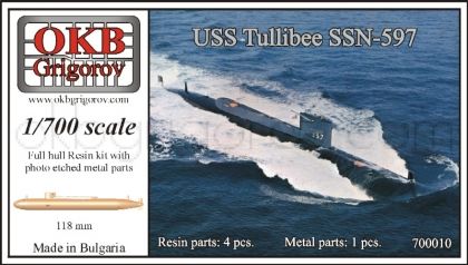 1/700 USS Tullibee SSN-597