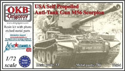 USA Self Propelled Anti-Tank Gun M56 Scorpion