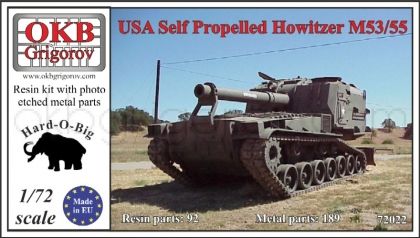 USA Self Propelled Howitzer M53/55