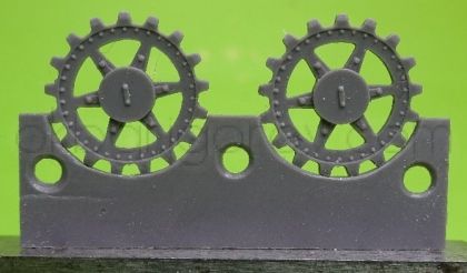 1/72 Sprockets for Pz.V Panther, 17 tooth type 4