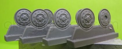 1/72 Wheels for T-64, type 1