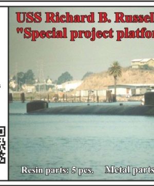 1/700 USS Richard B. Russell SSN-687, "Special project platform"