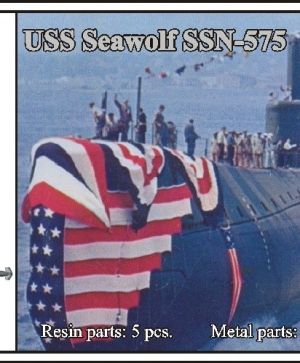 1/700 USS Seawolf SSN-575  