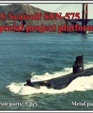 1/700 1/700 USS Seawolf SSN-575, "Special project platform"