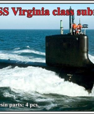 1/700 USS Virginia class submarine, Block I-II