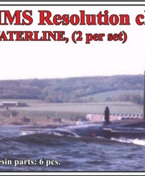 HMS Resolution class submarine,WATERLINE, (2 per set)