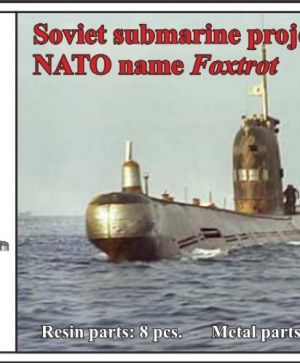1/700 Soviet submarine project 641 early (NATO name Foxtrot)