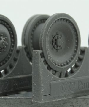1/72 Wheels for Pz.V Panther, with 16 bolts and 16 rivets