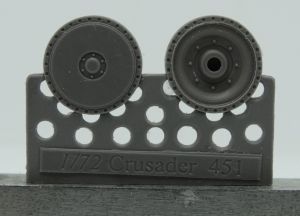 1/72 Wheels for Crusader and Covenanter, type 4