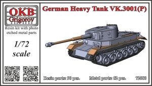 1/72 German Heavy Tank VK.3001(P)