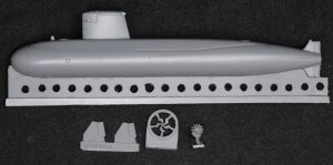 1/700 Rubis class submarine, final configuration (N700143)