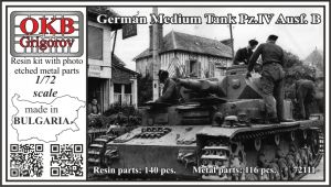 1/72 German Medium Tank Pz.IV Ausf. B (V72111)