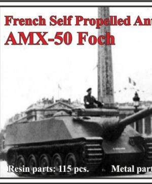 French Self Propelled Anti-Tank Gun AMX-50 Foch