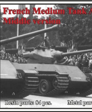 French Medium Tank AMX-50-100, Middle version