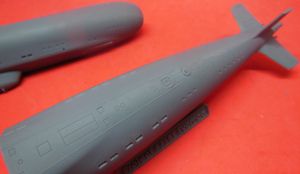 1/350 Soviet submarine project 671RT Syomga, tandem screw upgrade (NATO name Victor II) (N350073)