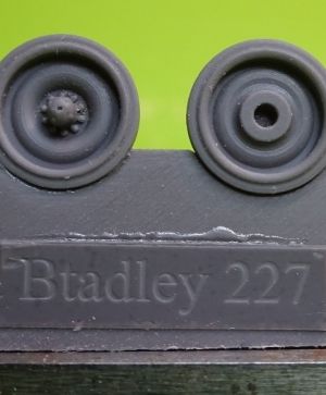 1/72 Wheels for M2/3, AAV7, M270, late
