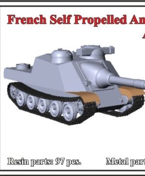 French Self Propelled Anti-Tank Gun AMX Mle.46
